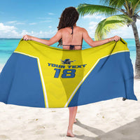 Custom West Knights of Yorkshire Sarong Skate Hard Hit Harder Yellow Version - Wonder Print Shop