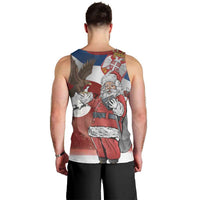 Serbia Santa Christmas Men Tank Top Christmas Serbian Eagle Flag Style - Wonder Print Shop