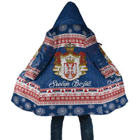 Serbia Christmas Cloak Coat Of Arms Srecan Bozic - Wonder Print Shop