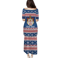 Serbia Christmas Puletasi Coat Of Arms Srecan Bozic - Wonder Print Shop