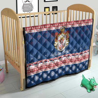 Serbia Christmas Quilt Coat Of Arms Srecan Bozic - Wonder Print Shop