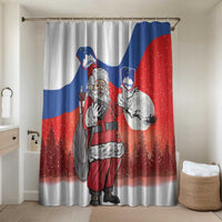 Slovenia Santa Christmas Bathroom Set Slovenija Vesel Bozic Flag Style - Wonder Print Shop