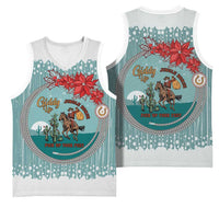 Cowboy Christmas Basketball Jersey Giddy Up Jingle Horse Green Version - Wonder Print Shop