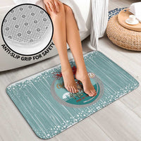 Cowboy Christmas Bathroom Set Giddy Up Jingle Horse Green Version - Wonder Print Shop