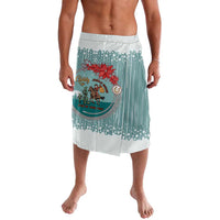 Cowboy Christmas Lavalava Giddy Up Jingle Horse Green Version - Wonder Print Shop