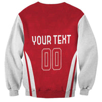 Custom Austria Football Sweatshirt Das Team With Eagle Mascot - Wonder Print Shop