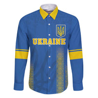 Custom Ukraine Football Family Matching Puletasi and Hawaiian Shirt Come On Zbirna Blue Version