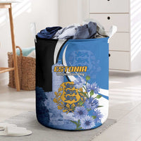 Estonia Independence Day Laundry Basket Pikk Hermann Tower Estonian Pride