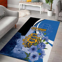 Estonia Independence Day Area Rug Pikk Hermann Tower Estonian Pride