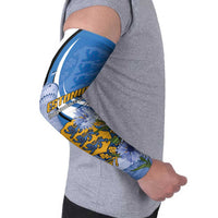 Estonia Independence Day Personalized Arm Sleeves Pikk Hermann Tower Estonian Pride