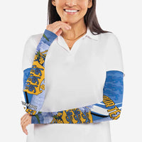 Estonia Independence Day Personalized Arm Sleeves Pikk Hermann Tower Estonian Pride