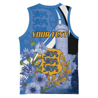 Estonia Independence Day Personalized Basketball Jersey Pikk Hermann Tower Estonian Pride