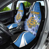 Estonia Independence Day Car Seat Cover Pikk Hermann Tower Estonian Pride