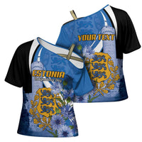 Estonia Independence Day Personalized Cross Shoulder Shirt Pikk Hermann Tower Estonian Pride