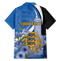 Estonia Independence Day Personalized Family Matching Summer Maxi Dress and Hawaiian Shirt Pikk Hermann Tower Estonian Pride