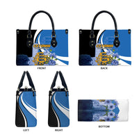 Estonia Independence Day Leather Bag Pikk Hermann Tower Estonian Pride