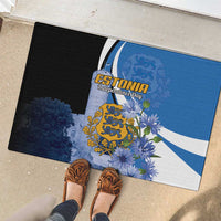 Estonia Independence Day Rubber Doormat Pikk Hermann Tower Estonian Pride