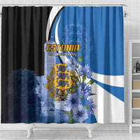 Estonia Independence Day Shower Curtain Pikk Hermann Tower Estonian Pride