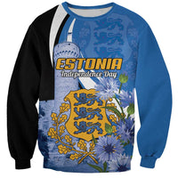 Estonia Independence Day Personalized Sweatshirt Pikk Hermann Tower Estonian Pride