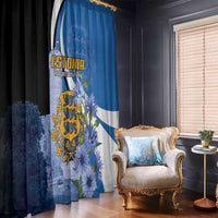 Estonia Independence Day Window Curtain Pikk Hermann Tower Estonian Pride