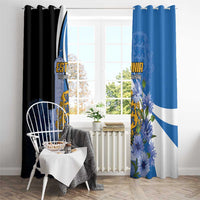 Estonia Independence Day Window Curtain Pikk Hermann Tower Estonian Pride
