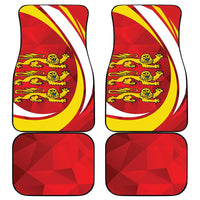 Guernsey Coat Of Arms Car Mats Sporty Style