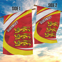 Guernsey Coat Of Arms Garden Flag Sporty Style