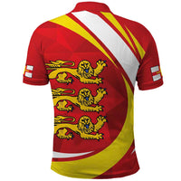 Guernsey Coat Of Arms Polo Shirt Sporty Style