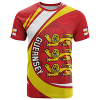 Guernsey Coat Of Arms T Shirt Sporty Style
