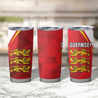 Guernsey Coat Of Arms Tumbler Cup Sporty Style