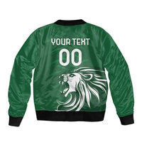 Custom Guernsey Football Bomber Jacket Go Champions