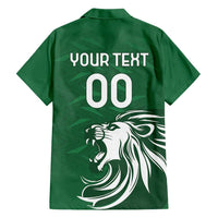 Custom Guernsey Football Family Matching Short Sleeve Bodycon Dress and Hawaiian Shirt Go Champions