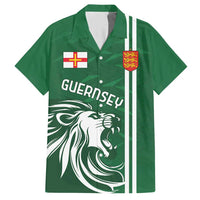 Custom Guernsey Football Hawaiian Shirt Go Champions