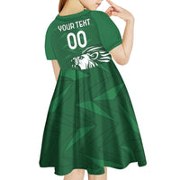 Custom Guernsey Football Kid Short Sleeve Dress Go Champions