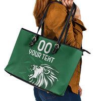 Custom Guernsey Football Leather Tote Bag Go Champions