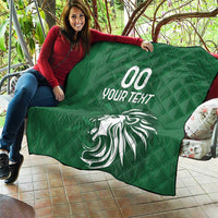 Custom Guernsey Football Quilt Go Champions