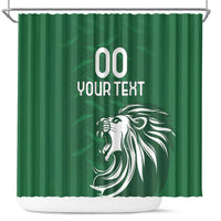 Custom Guernsey Football Shower Curtain Go Champions
