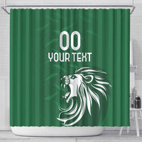 Custom Guernsey Football Shower Curtain Go Champions