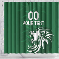 Custom Guernsey Football Shower Curtain Go Champions