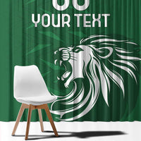 Custom Guernsey Football Window Curtain Go Champions