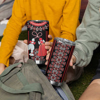 Traditional Spring Martisor Day Tumbler Cup Romanian Embroidery Patterns