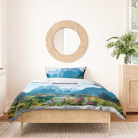 Slovenia Bedding Set Mount Triglav With Map