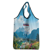 Slovenia Grocery Bag Mount Triglav With Map