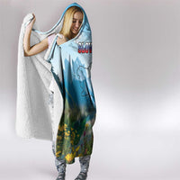 Slovenia Hooded Blanket Mount Triglav With Map