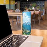 Slovenia Skinny Tumbler Mount Triglav With Map