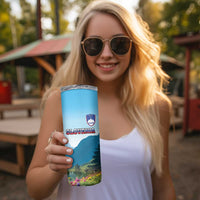 Slovenia Skinny Tumbler Mount Triglav With Map