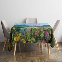 Slovenia Tablecloth Mount Triglav With Map