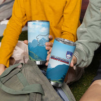Slovenia Tumbler Cup Mount Triglav With Map