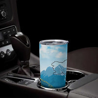 Slovenia Tumbler Cup Mount Triglav With Map