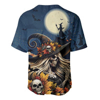 Happy Walpurgis Night Baseball Jersey Skull Witch Spooky Style